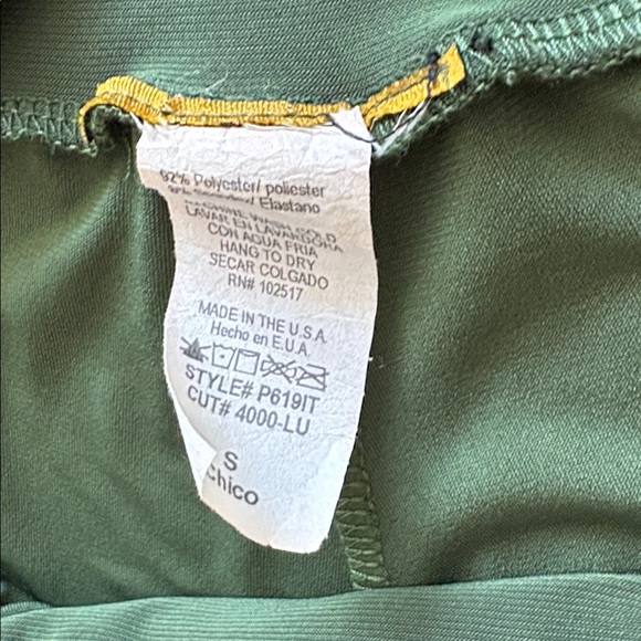 Forest Green Floor-Length Jersey Palazzo Pants - Picture 3 of 3